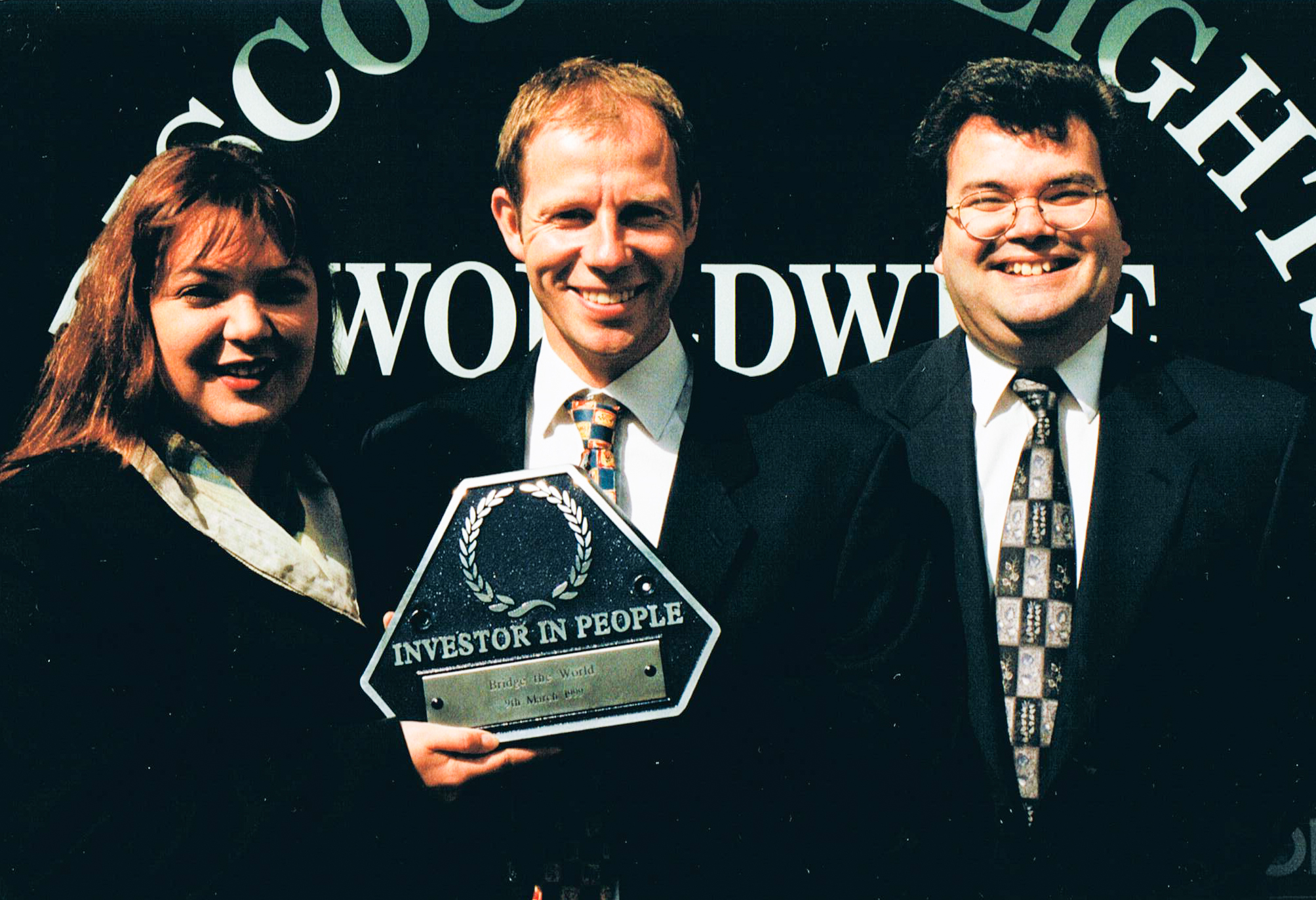 Jerry - Investors in People Accreditation - 1996