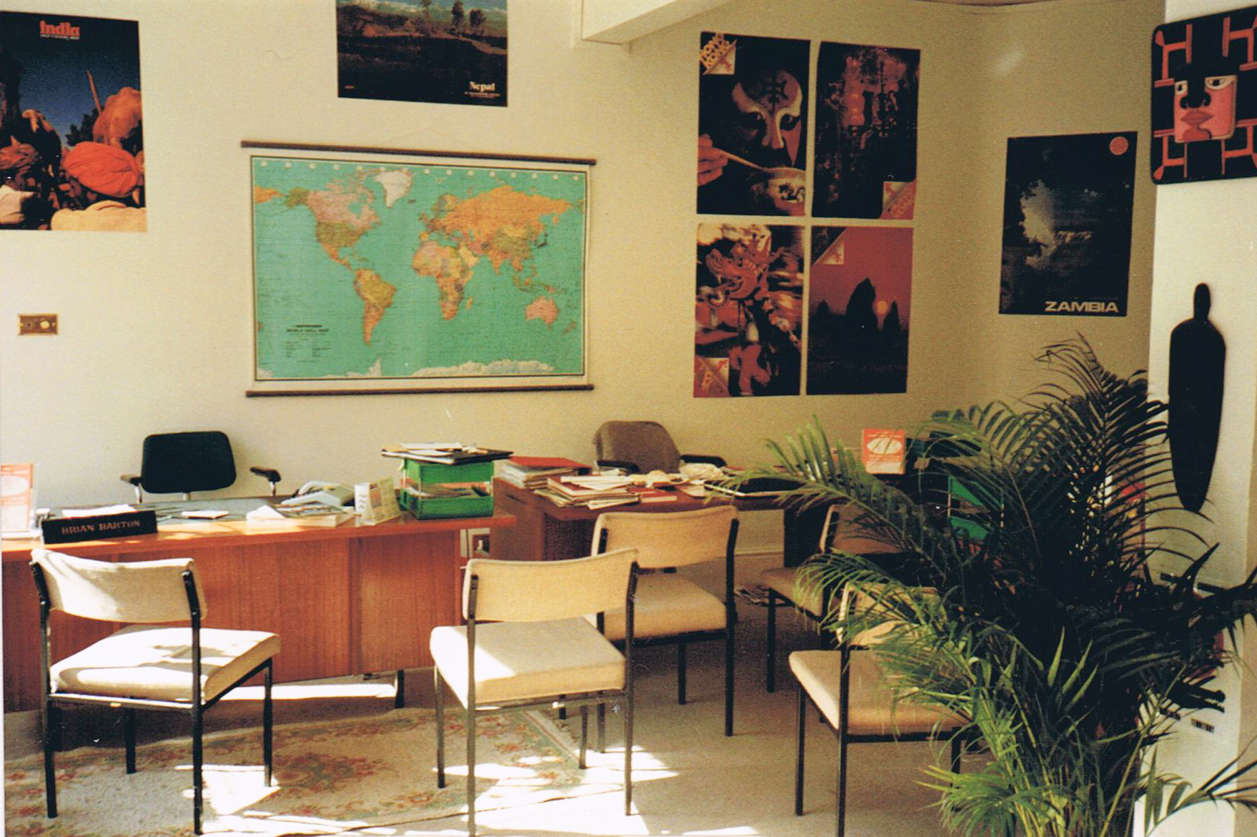 Our first office - Bridge the World, Camden Town - 1989