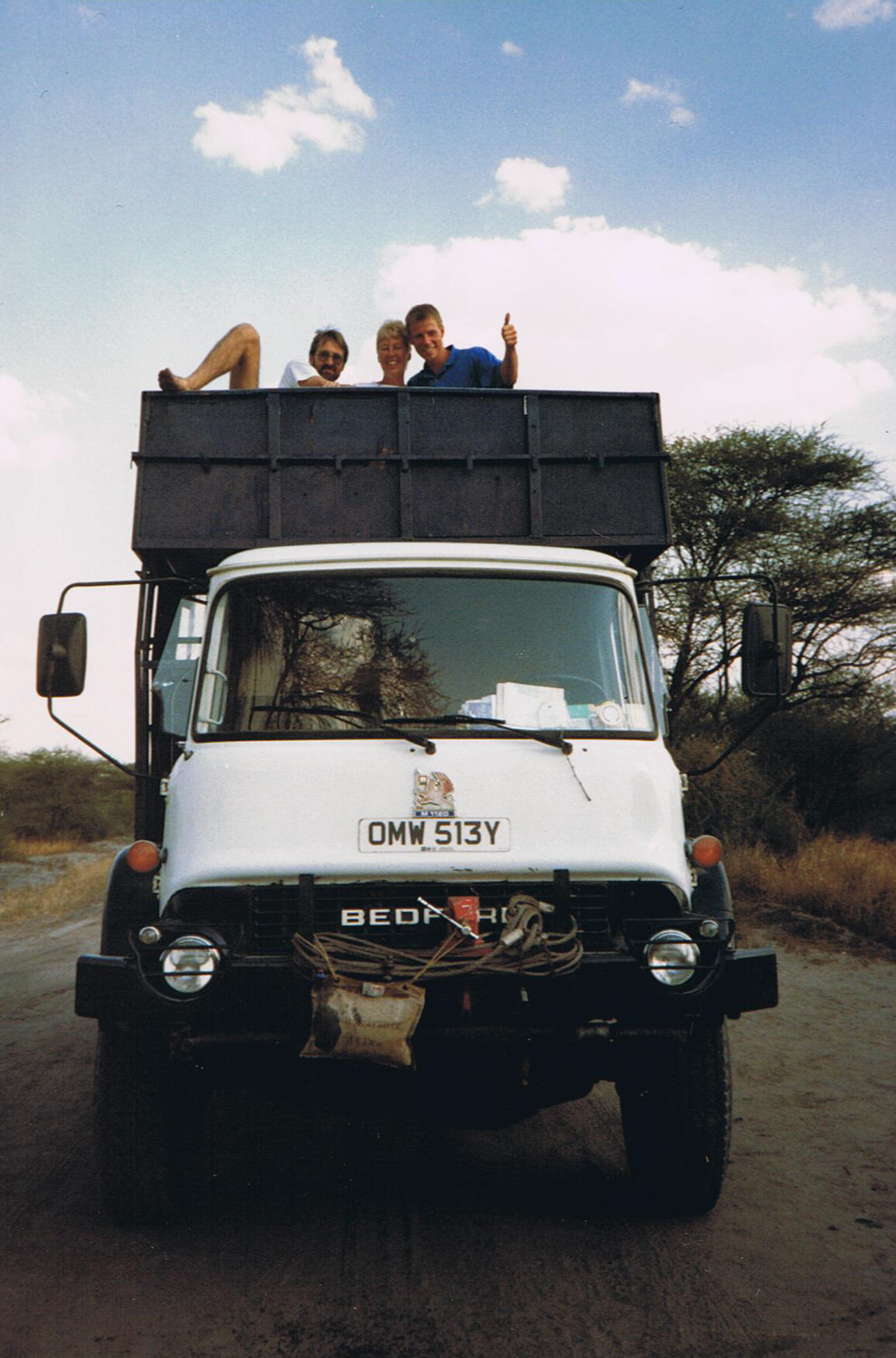 Guerba Overland Truck - Chobe National Park, Botswana - 1987