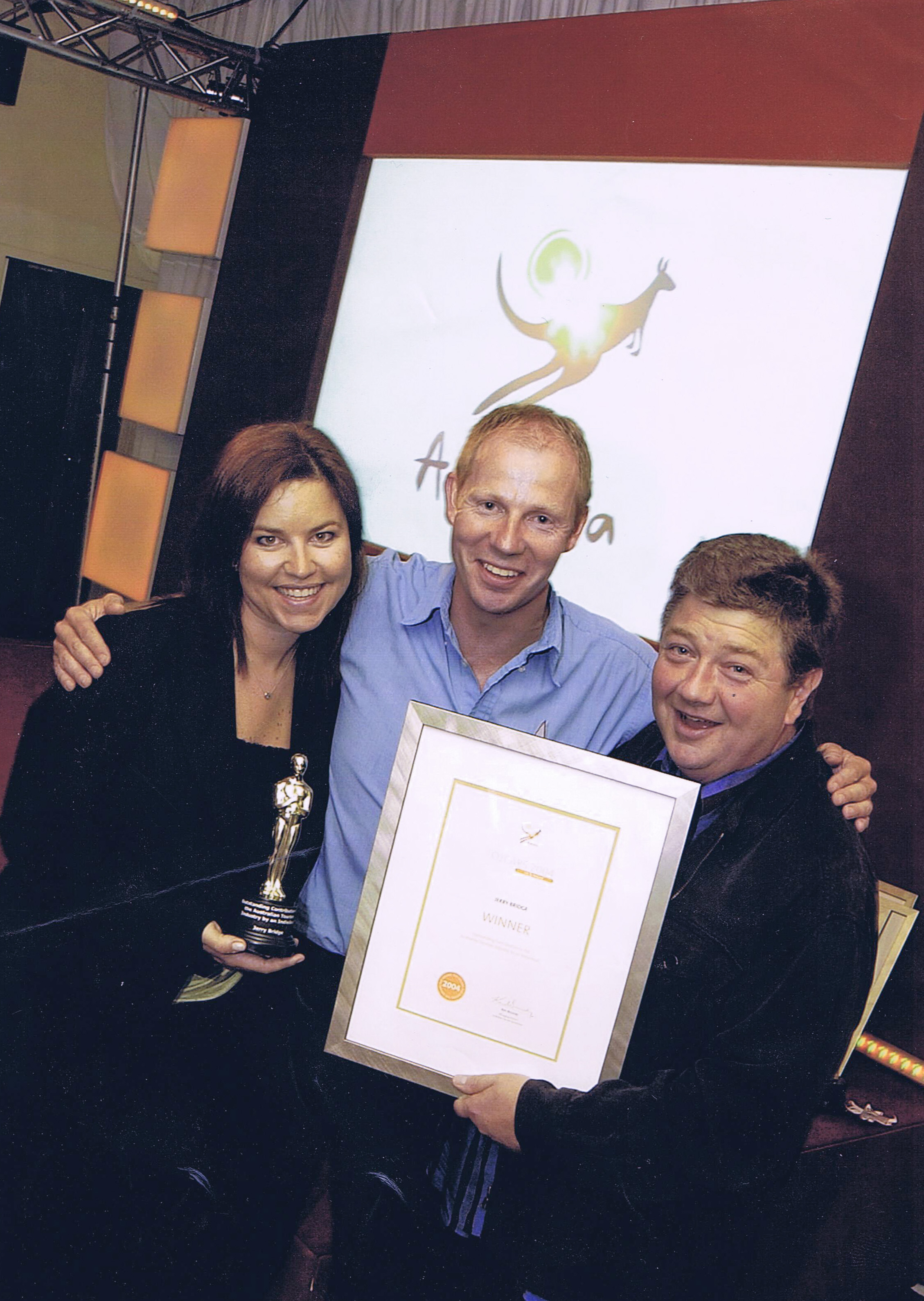 Greatest contribution to Australia - Tourism Australia