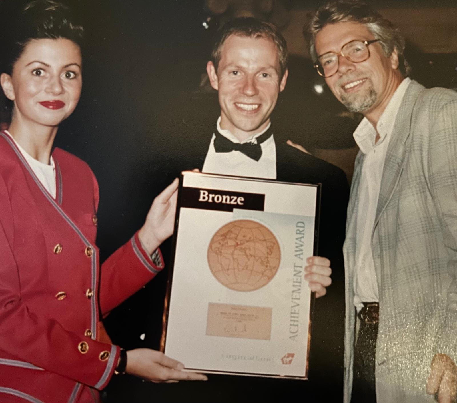 Richard Branson top agent awards, Virgin Atlantic - Jerry Bridge