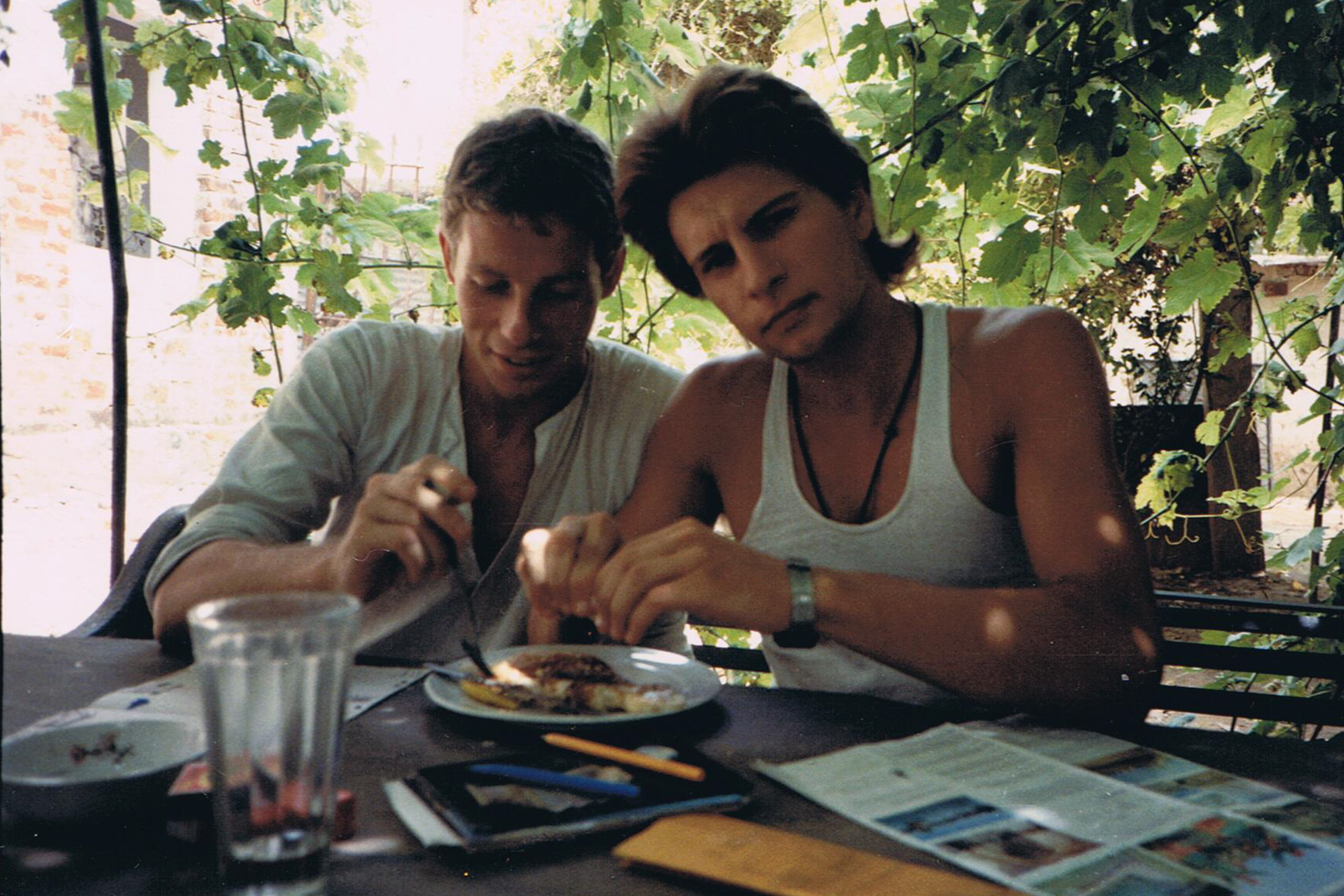 Jerry & Chris - Jaipur, India - 1984