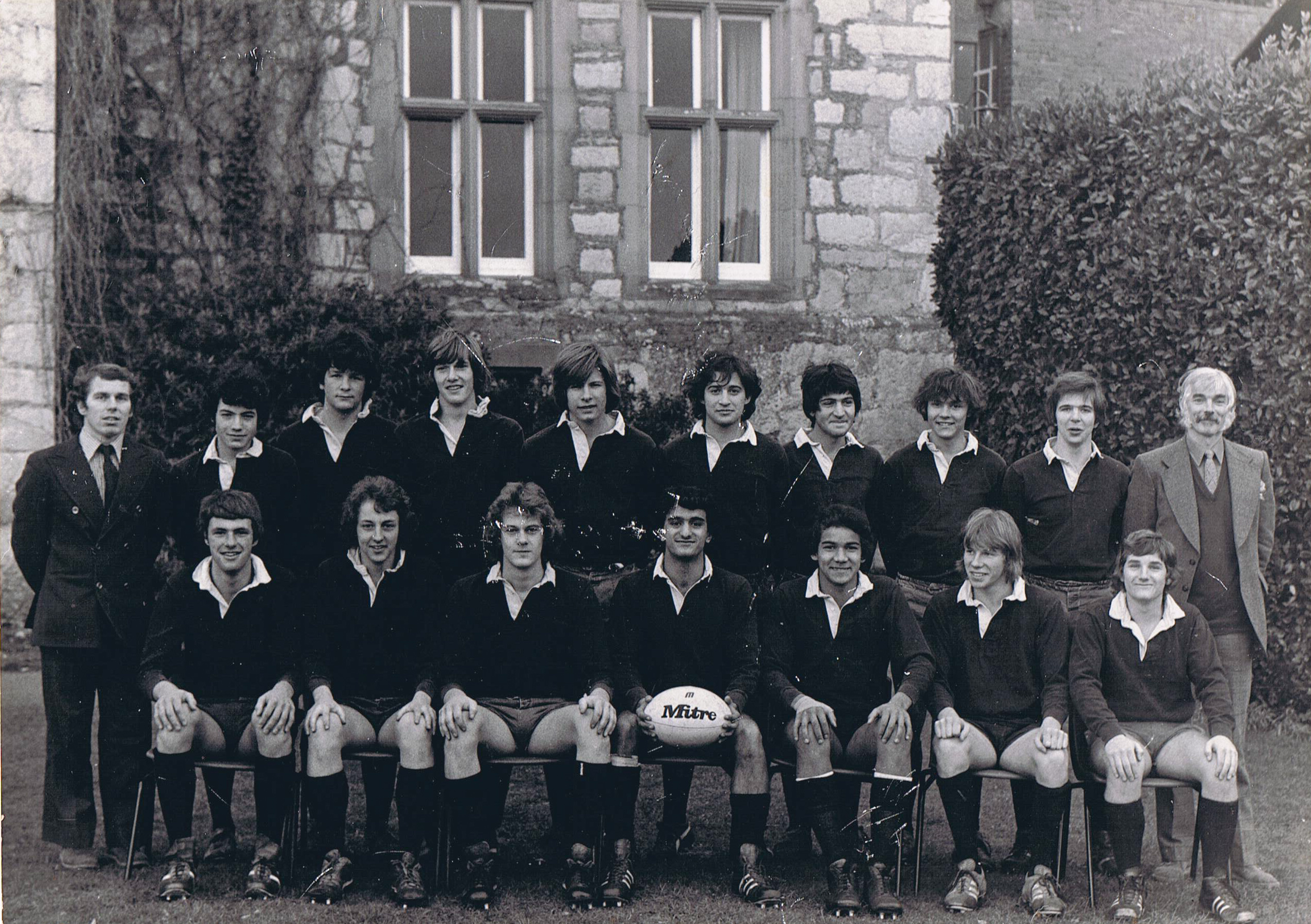 St David's 1st XV Rugby Team - 1978 (Jerry - far right)
