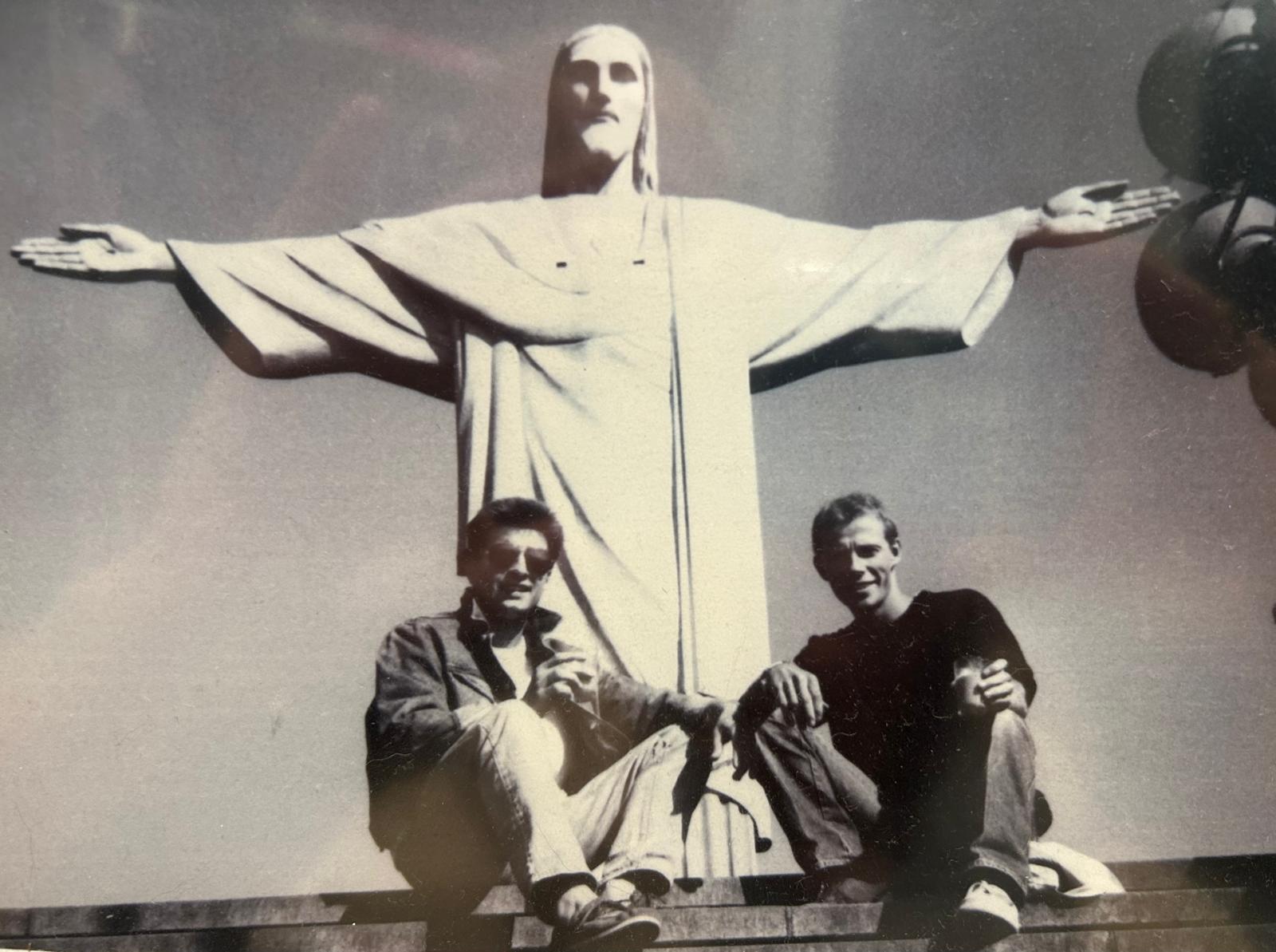 Chris and Jerry Statue of Christ the Redeemer, Rio 1988