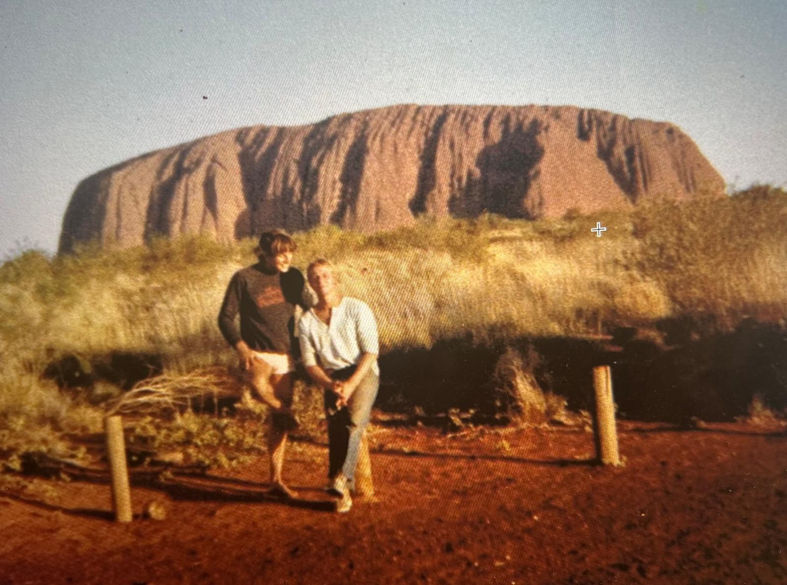 Ayers Rock, Uluru, Northern Territory, Australia Jerry Bridge